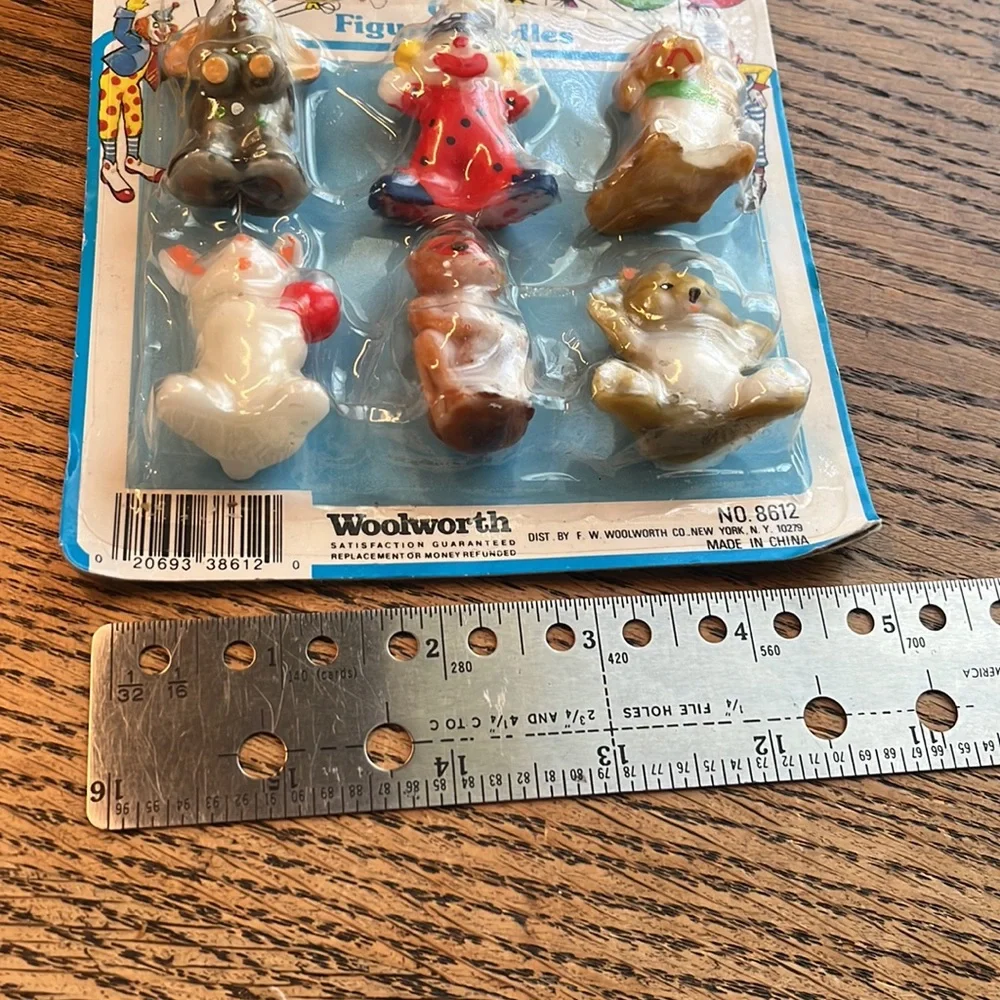 Vintage Woolworth Party Candles Animal Figures